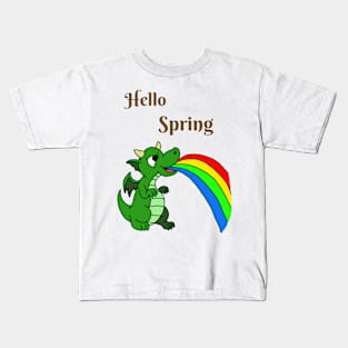 Hello spring Kids T-Shirt